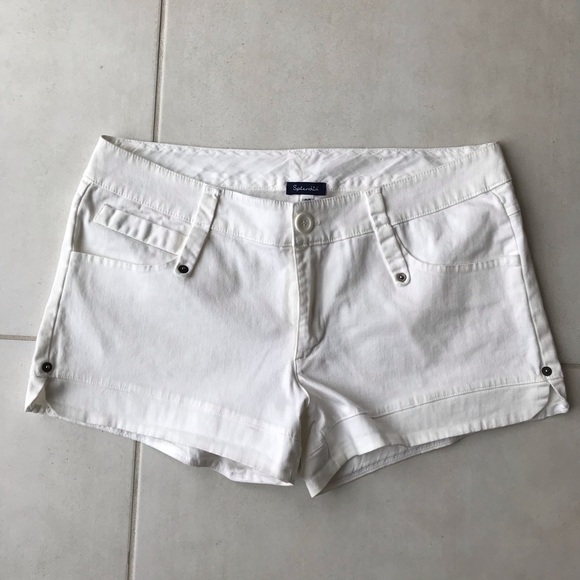 Splendid Pants - Splendid Shirttail Split Hem Stretch Shorts SH31